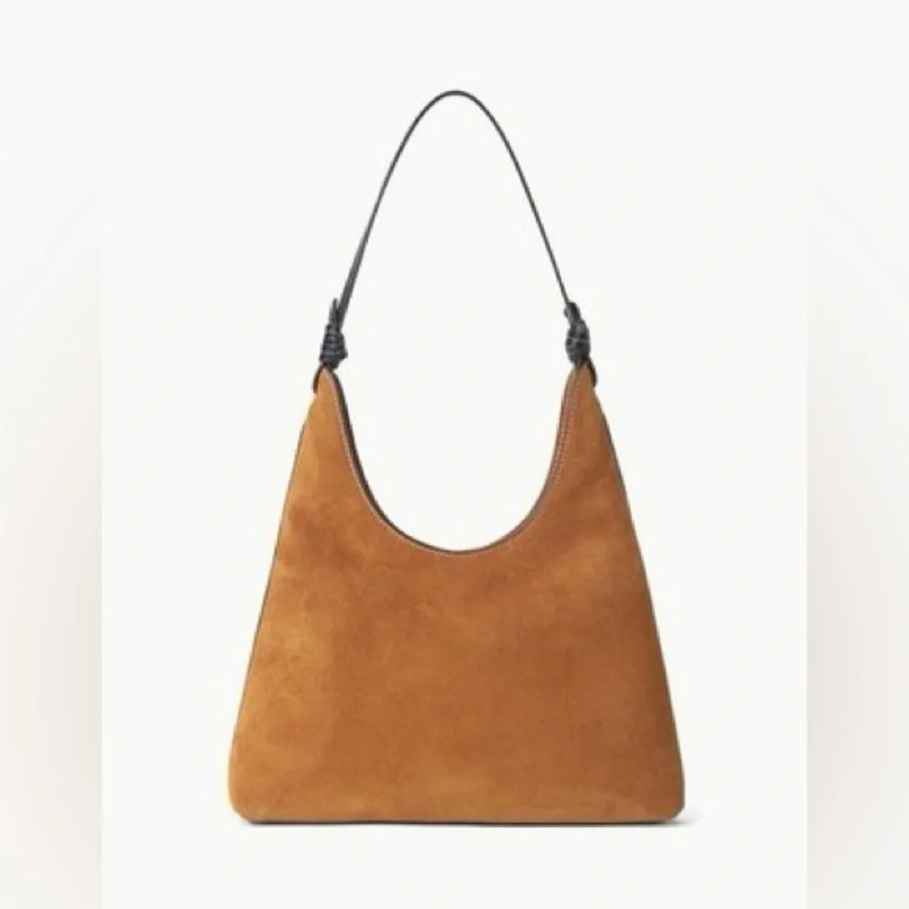 STAUD Tan Winona Suede Women's Bag - Picture 2 of 6